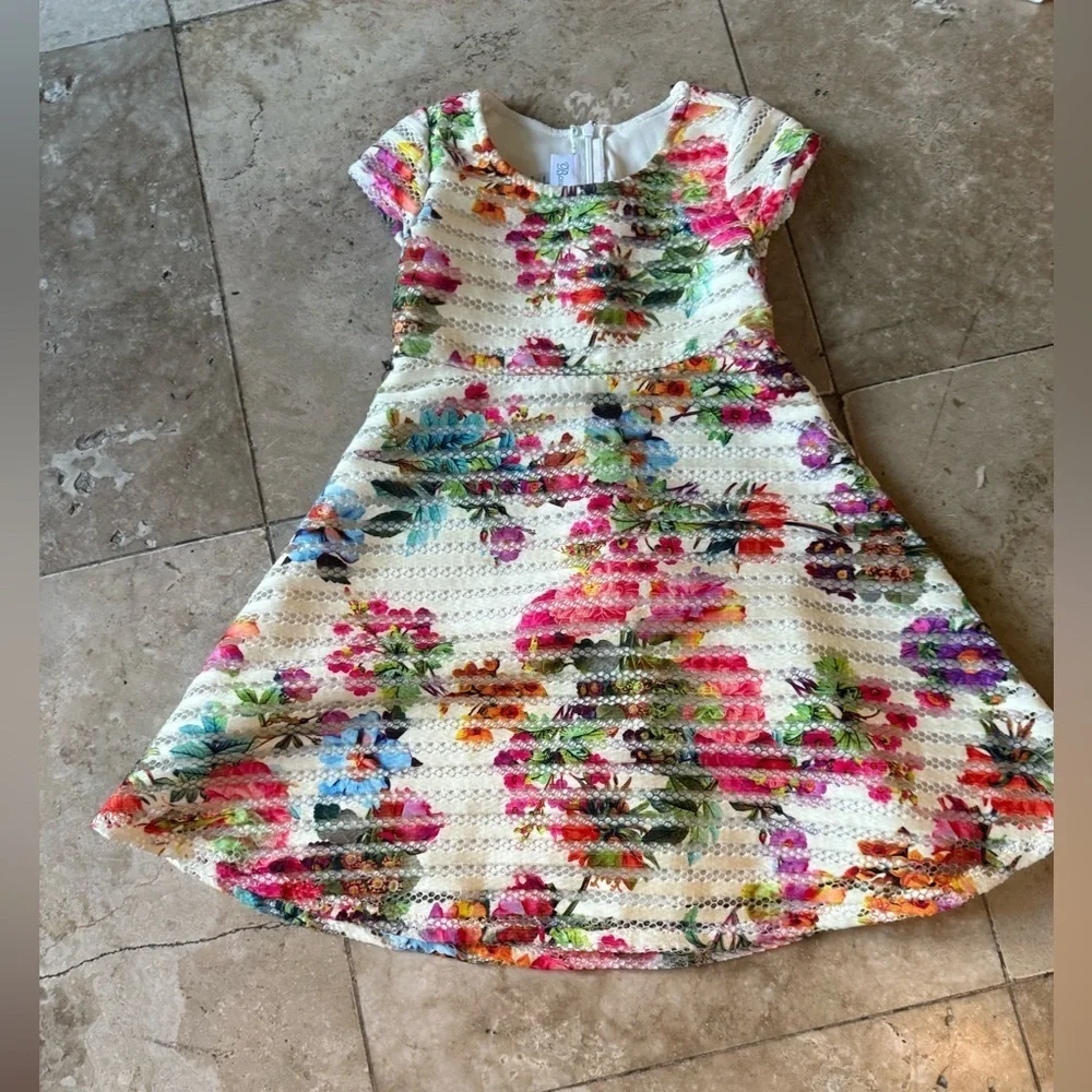 Bonnie Jean, little girls short sleeve airline dress size 5 NWOT